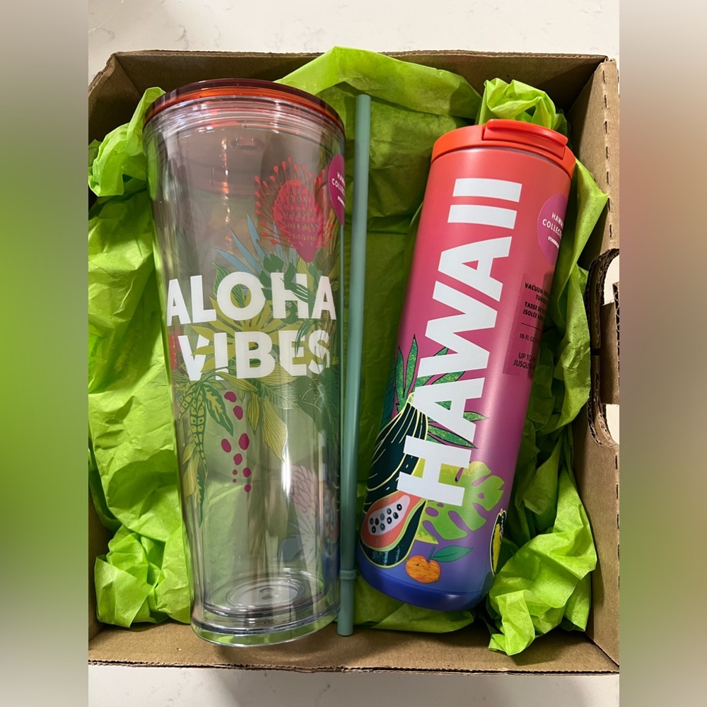 Starbucks Hawaii Collection Tumbler 2 Pack